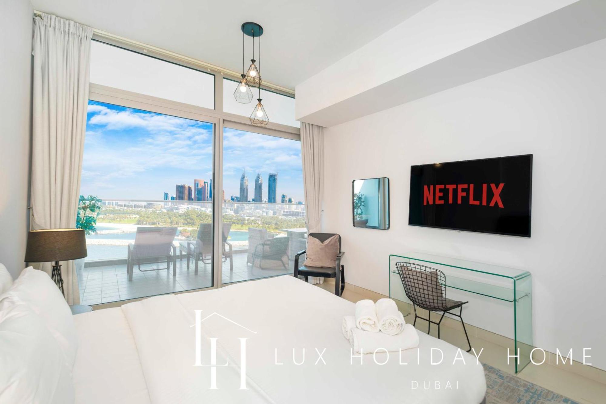 Lux - Opulent Island Suite Burj Khalifa View 2 Dubai Exterior foto